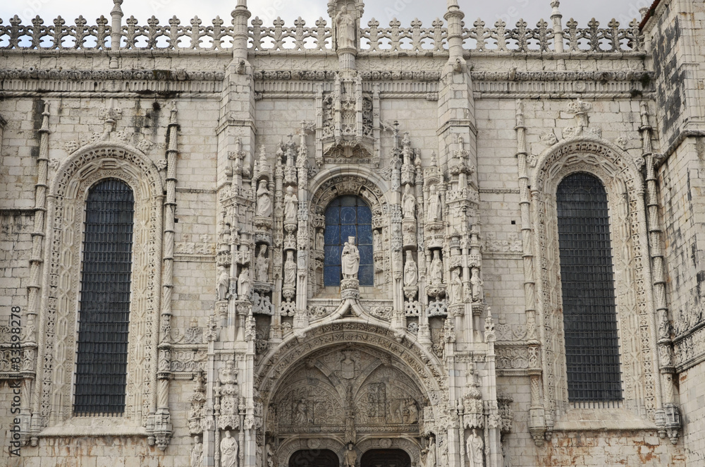 Portal Kloster Jeronimos, Lissabon