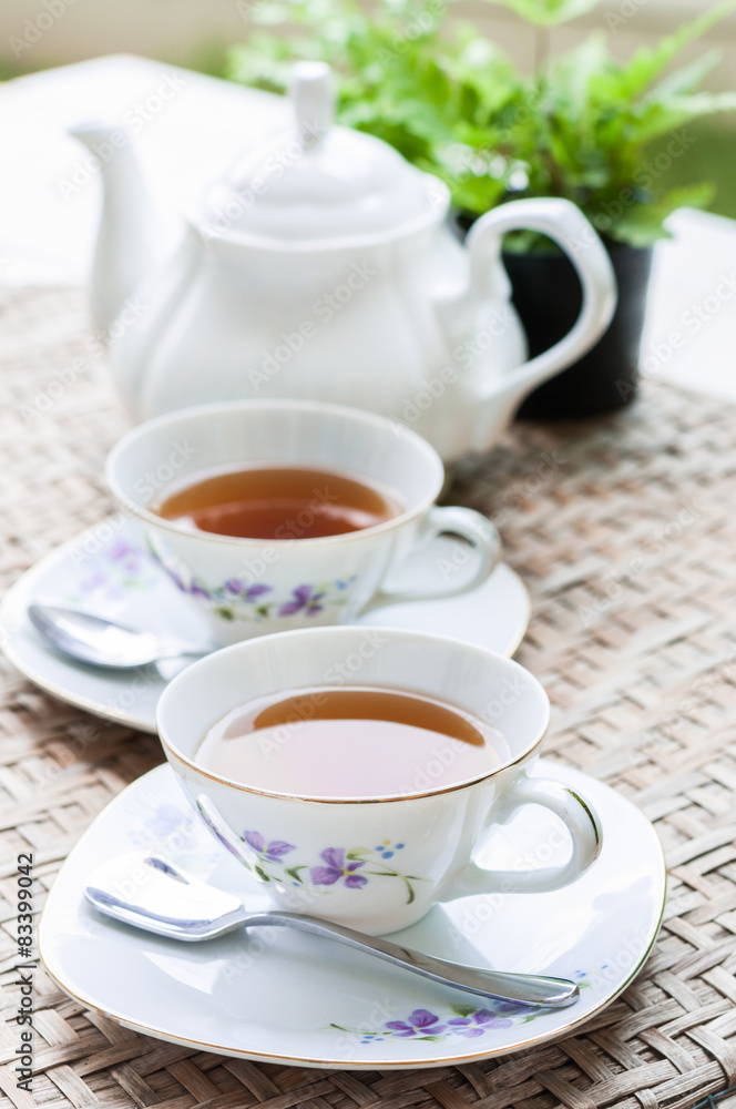 garden tea time, afternoon tea