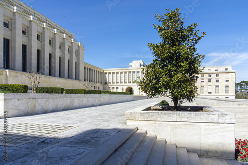 Palais de Nations der UN in Genf