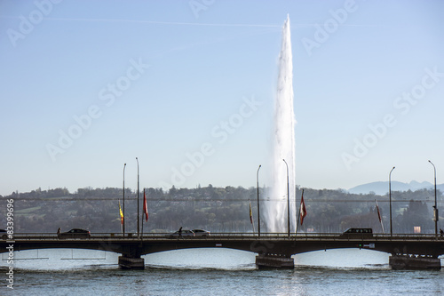 Wahrzeichen: Fontäne des Jet d'Eau