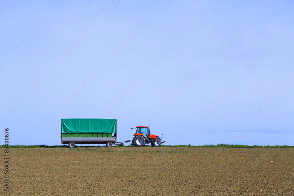 Obraz premium Traktor