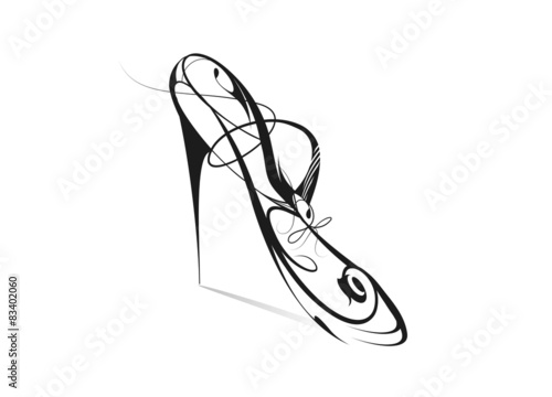 Ein fantasievoller Schuh