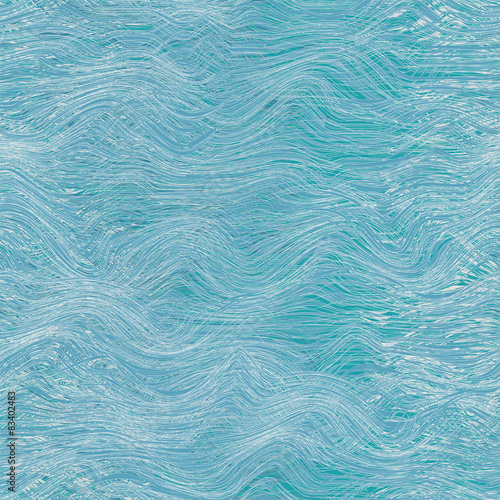 Seamless pattern with abstract sea waves in blue,white,grey colo