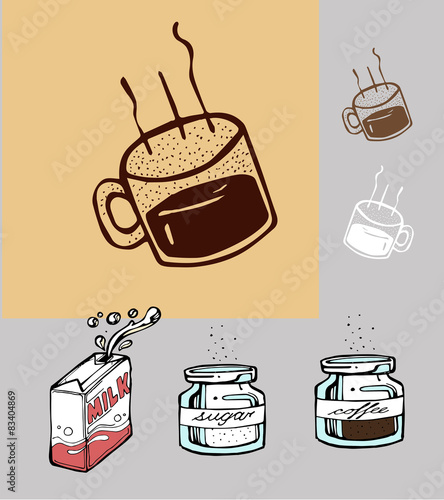 Milk sugar and coffe 2015