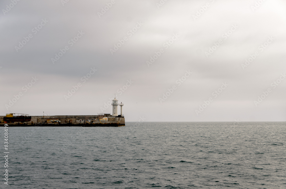 Lighthouse or navigation beacon