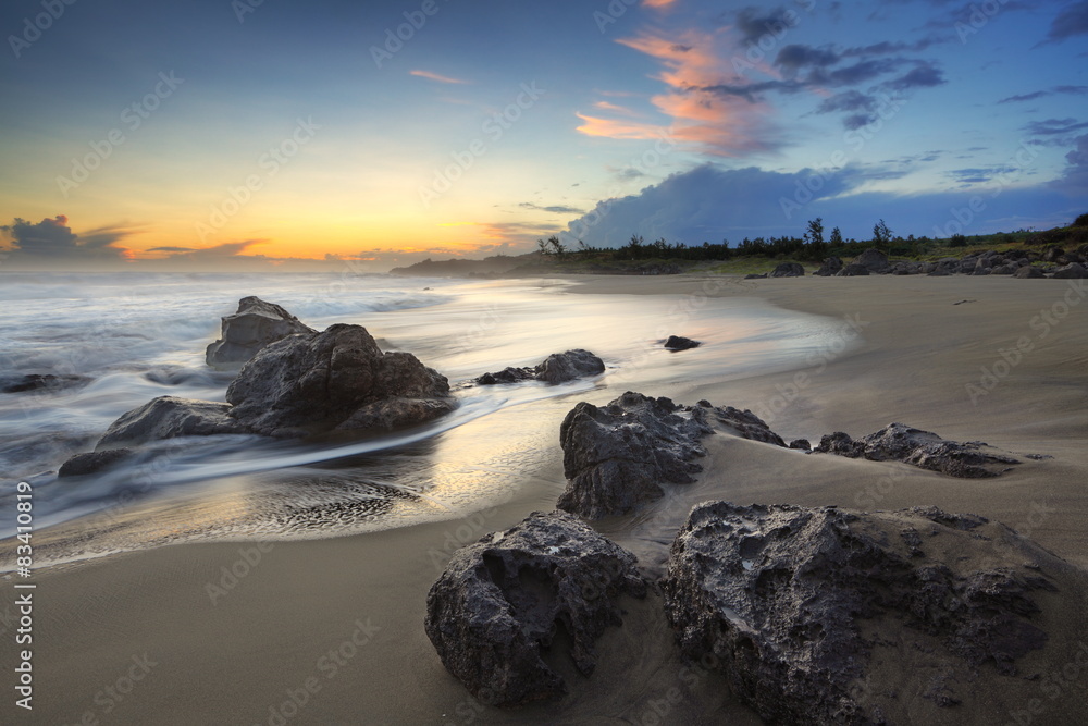 Plage de Bois Blanc, La Réunion.