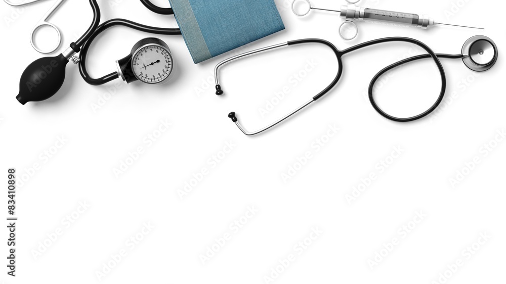 © viperagp - Various medical equipment isolated on white background © viperagp - Various medical equipment isolated on white background