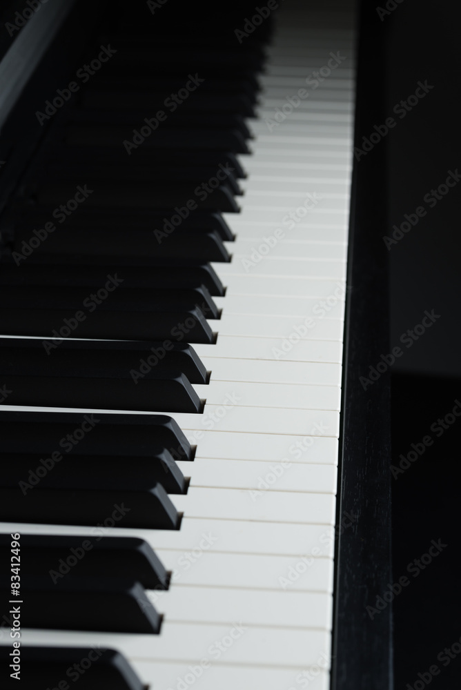 Naklejka premium Piano Keys