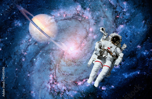 Astronaut Spaceman Black Hole