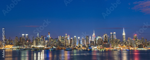 Obraz na płótnie New York Skyline w salonie