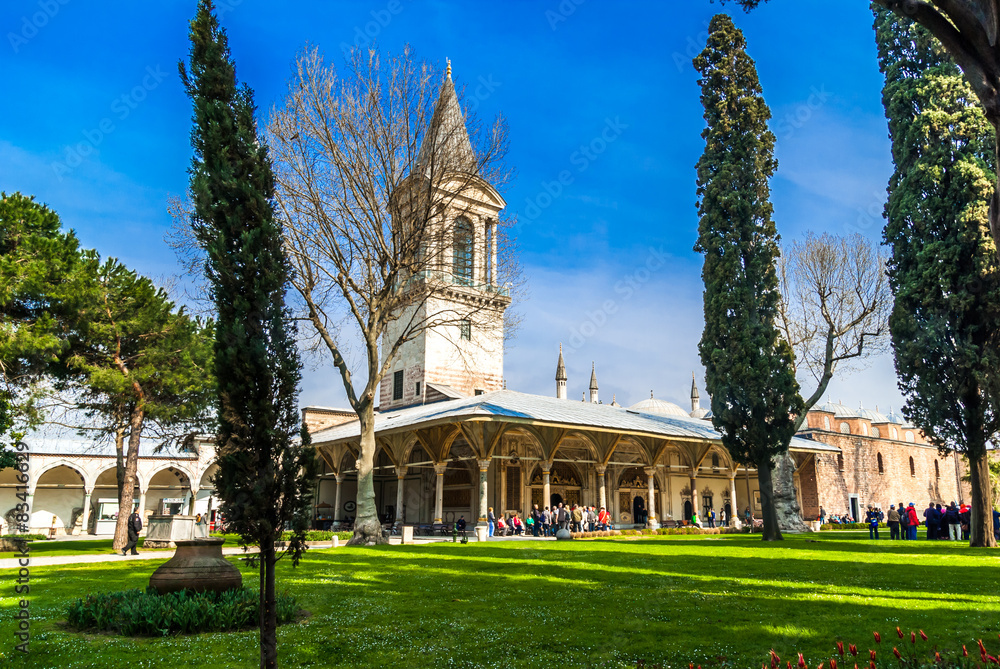 Naklejka premium Topkapi Palace in Istanbul, Turkey