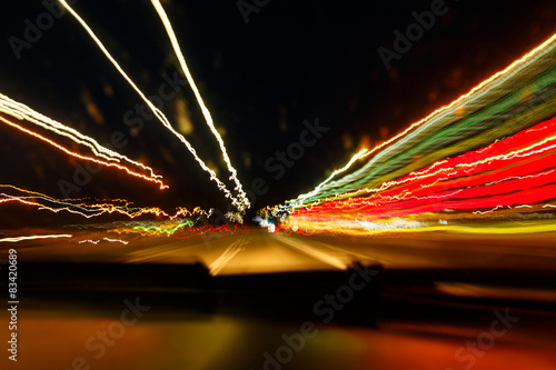 Fotografija Overspeed by drunken driver