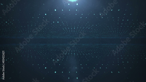 Space background for intros transitions and titles