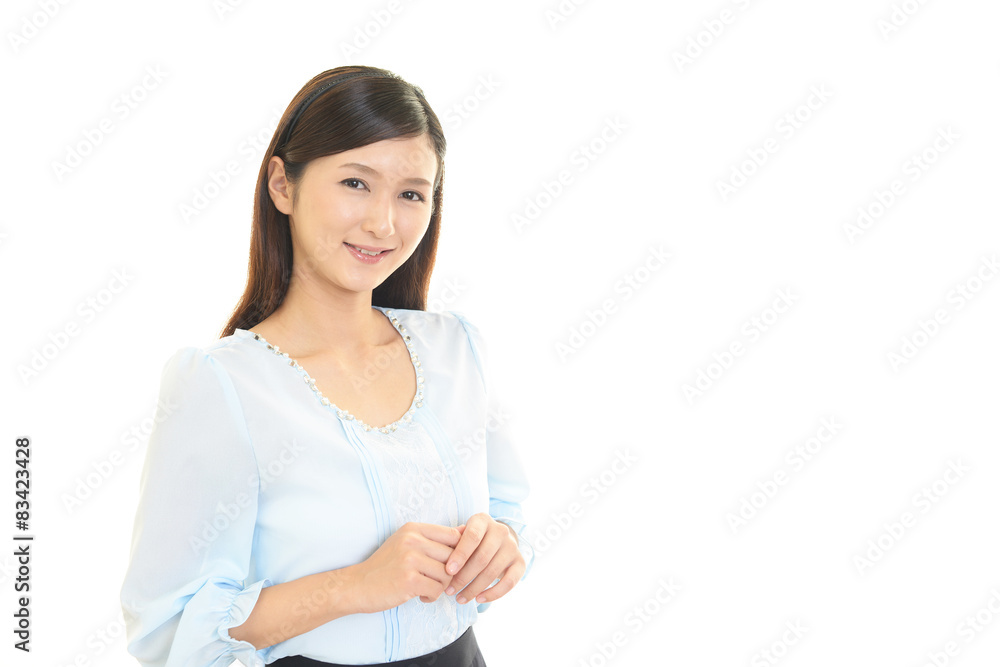 お洒落な女性 お洒落な女性