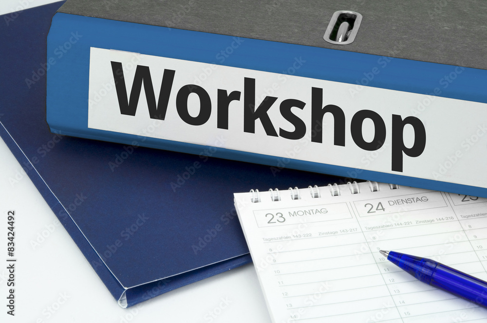 Naklejka premium Workshop