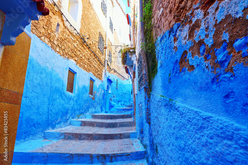 Beautiful blue medina of Chefchaouen, Morocco © Ekaterina Pokrovsky
