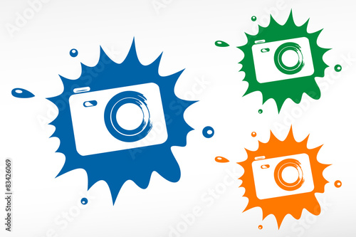 Photo camera - color blob