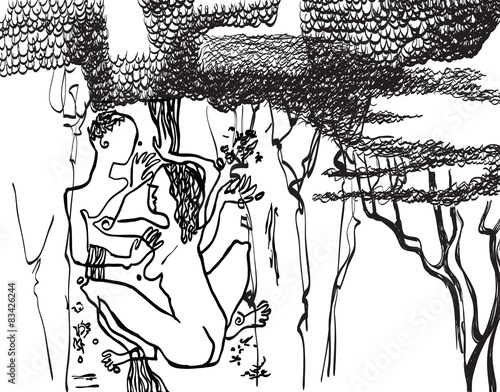 Art of Line Art - Lovers