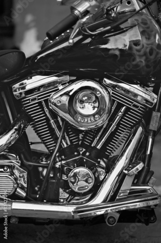 Harley Davidson engine © Milo Cartwright