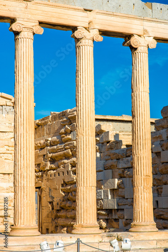 Erechtheum temple in Acropolis photo