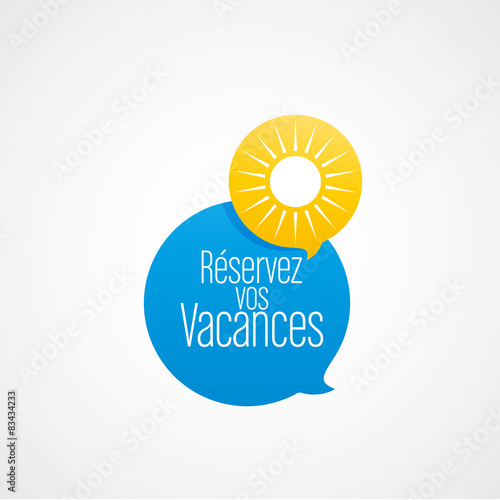 réservez vos vacances