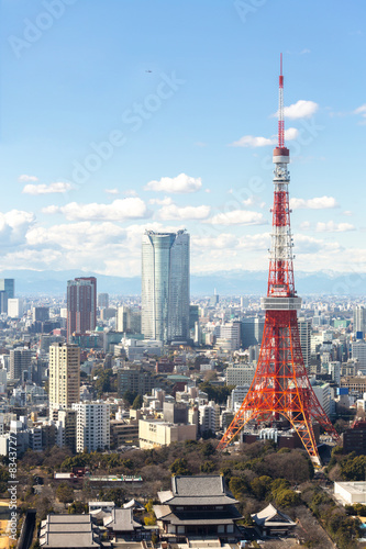 Tokyo Tower cityscape