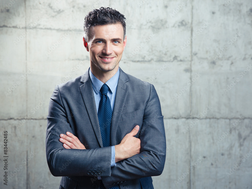 Portrait of a handsome businessman Portrait of a handsome businessman