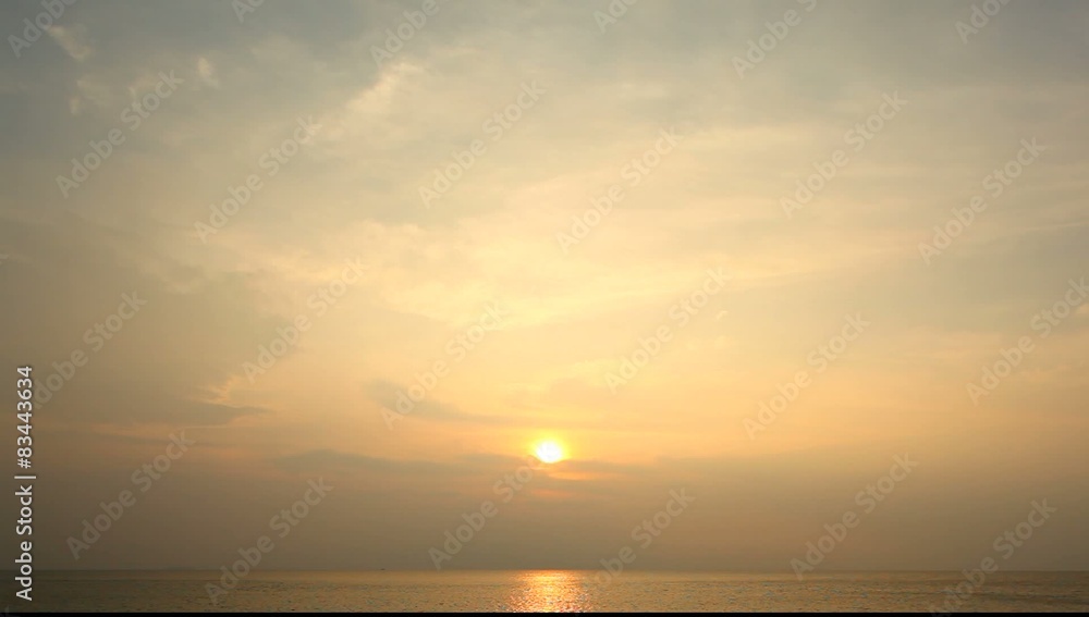 sunrise on the beach with reflection in the tropical sea sunrise on the beach with reflection in the tropical sea