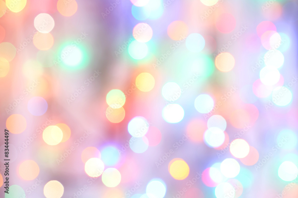 Fototapeta premium Bokeh lights background