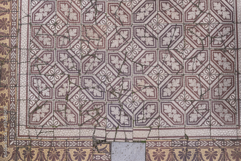 Antike Mosaikfliesen Antike Mosaikfliesen