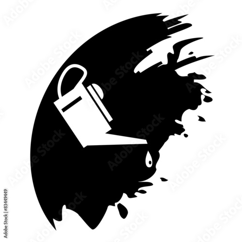 Oiler - black blot.