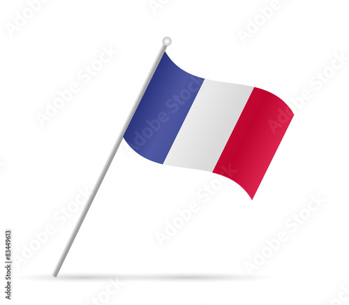 France Flag Illustration