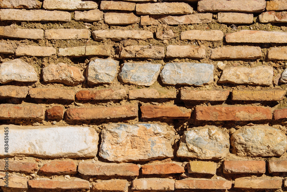 Obraz premium Rustic brick wall texture.