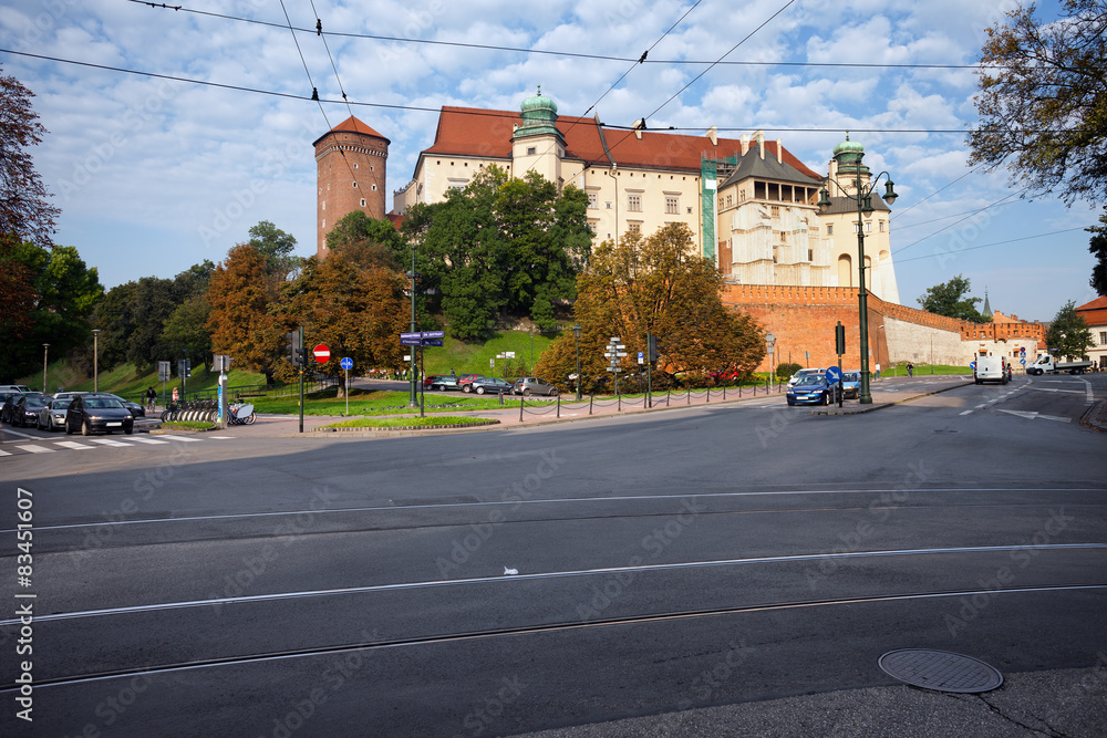 Wawel Royal Castle in Krakow