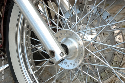 Motorbike wheel