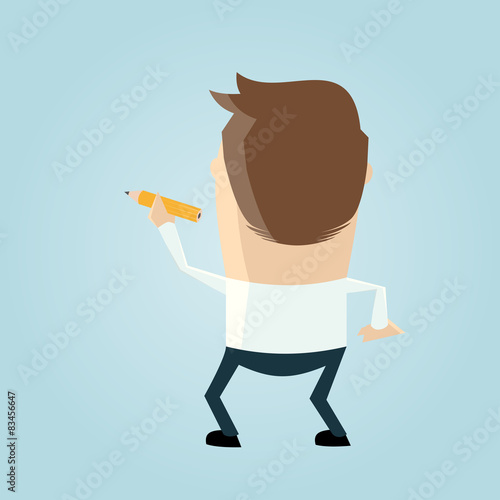 stift business mann schreiben