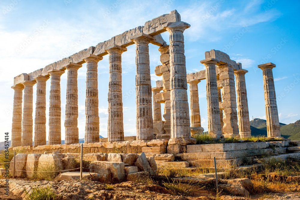 Poseidon temple in Greece