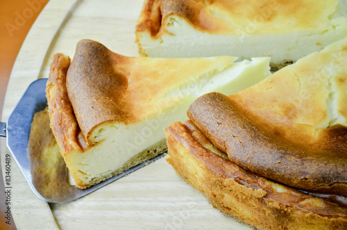 New York Cheese Cake/ Close up image