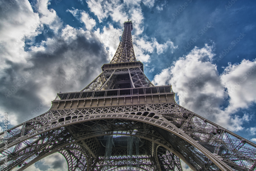 The tower, Paris - obrazy, fototapety, plakaty 