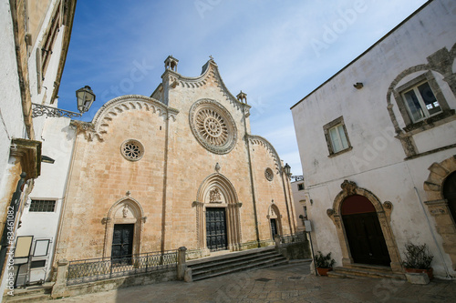 Cathedral of Ostuni, Puglia, Italy.