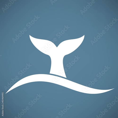 whale tail icon