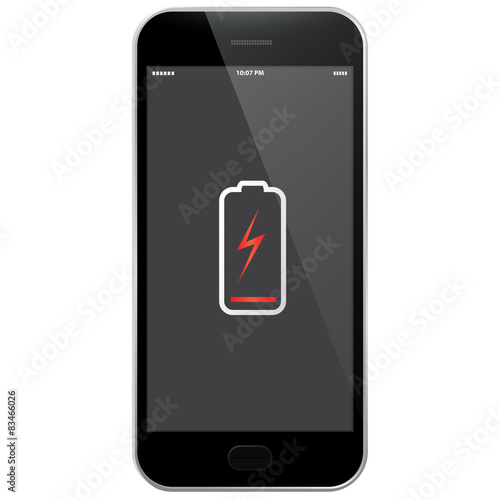 Mobile Phone - Low Battery