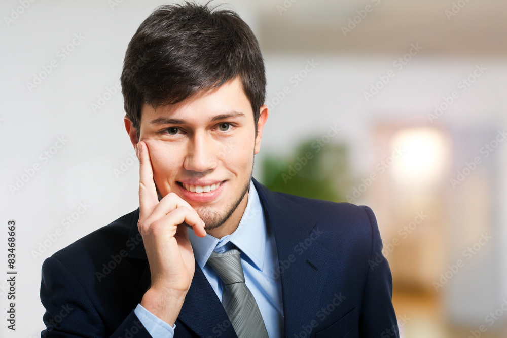 Young businessman portrait Young businessman portrait