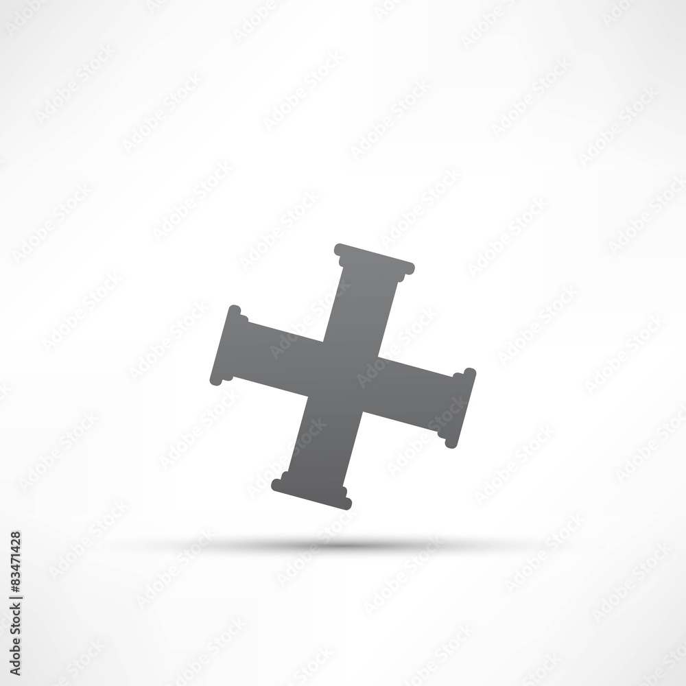 Obraz premium pipes icon