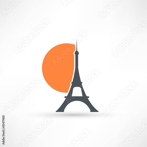 Eiffel tower icon