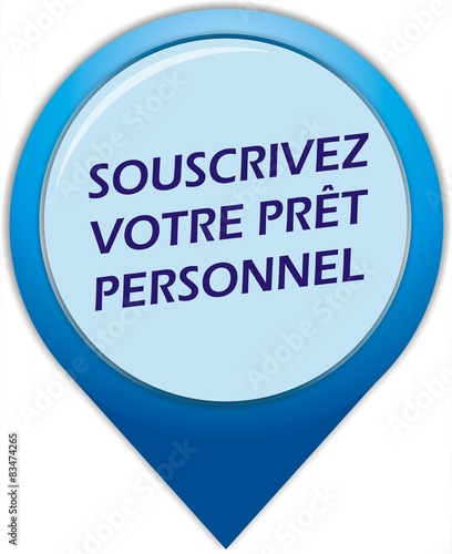 bouton souscrivez votre prêt personnel