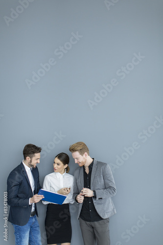 Young people in the office