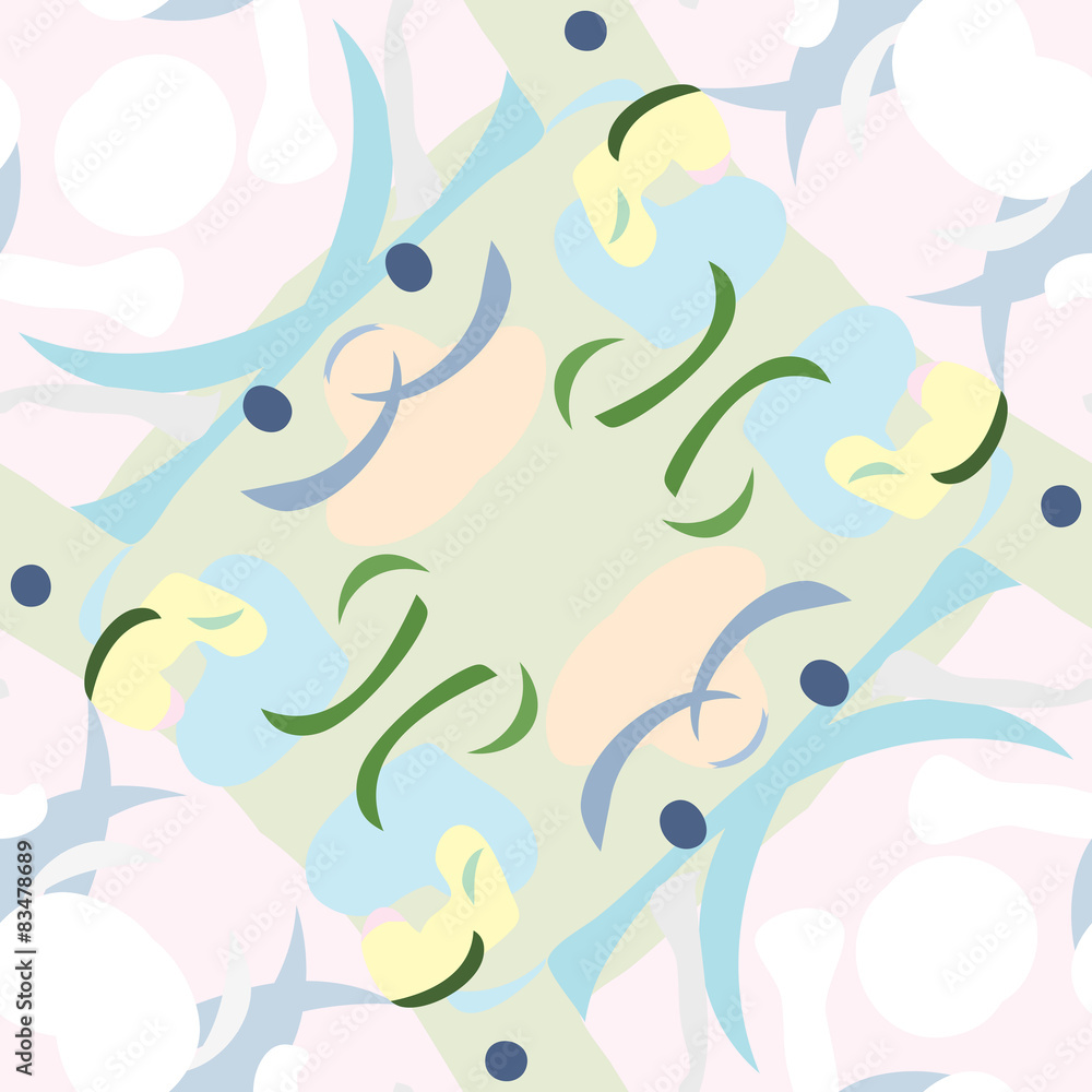 Blue and Pink Abstract Pattern Blue and Pink Abstract Pattern