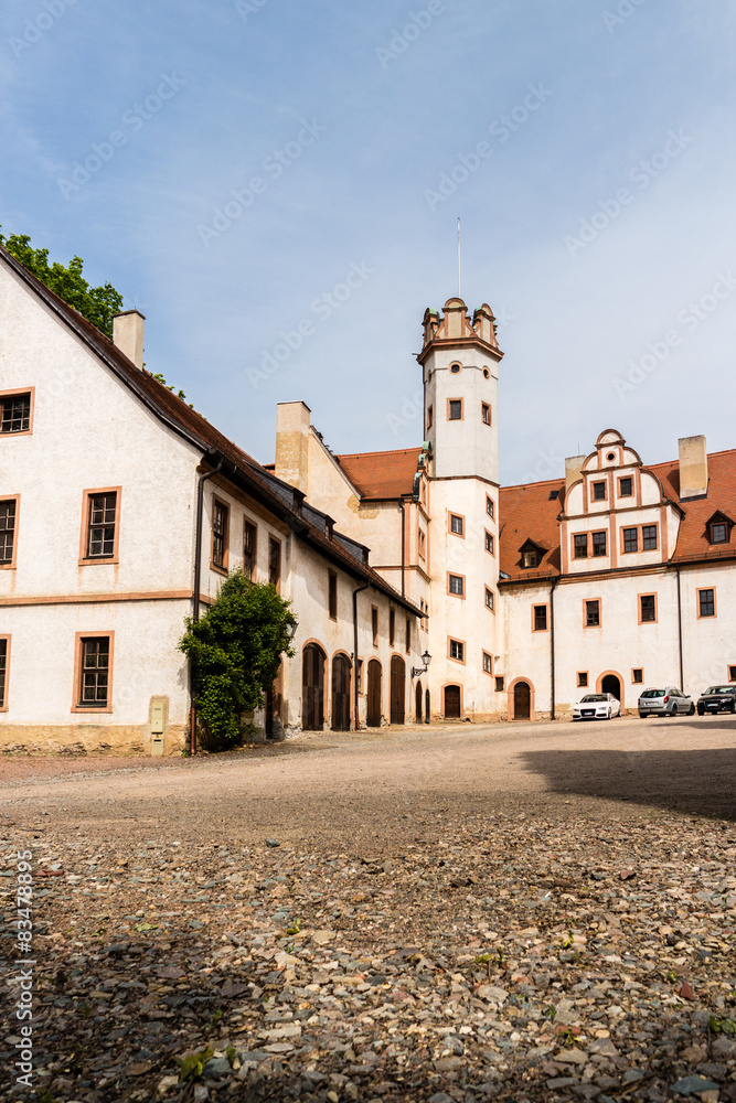 Innerhof Schloss Glauchau