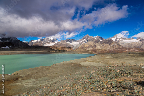 Alps mountain landscape in Swiss